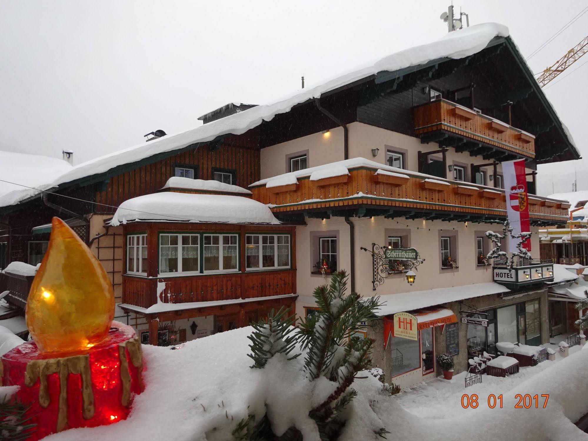 Hotel-Garni Schernthaner Sankt Gilgen Dış mekan fotoğraf