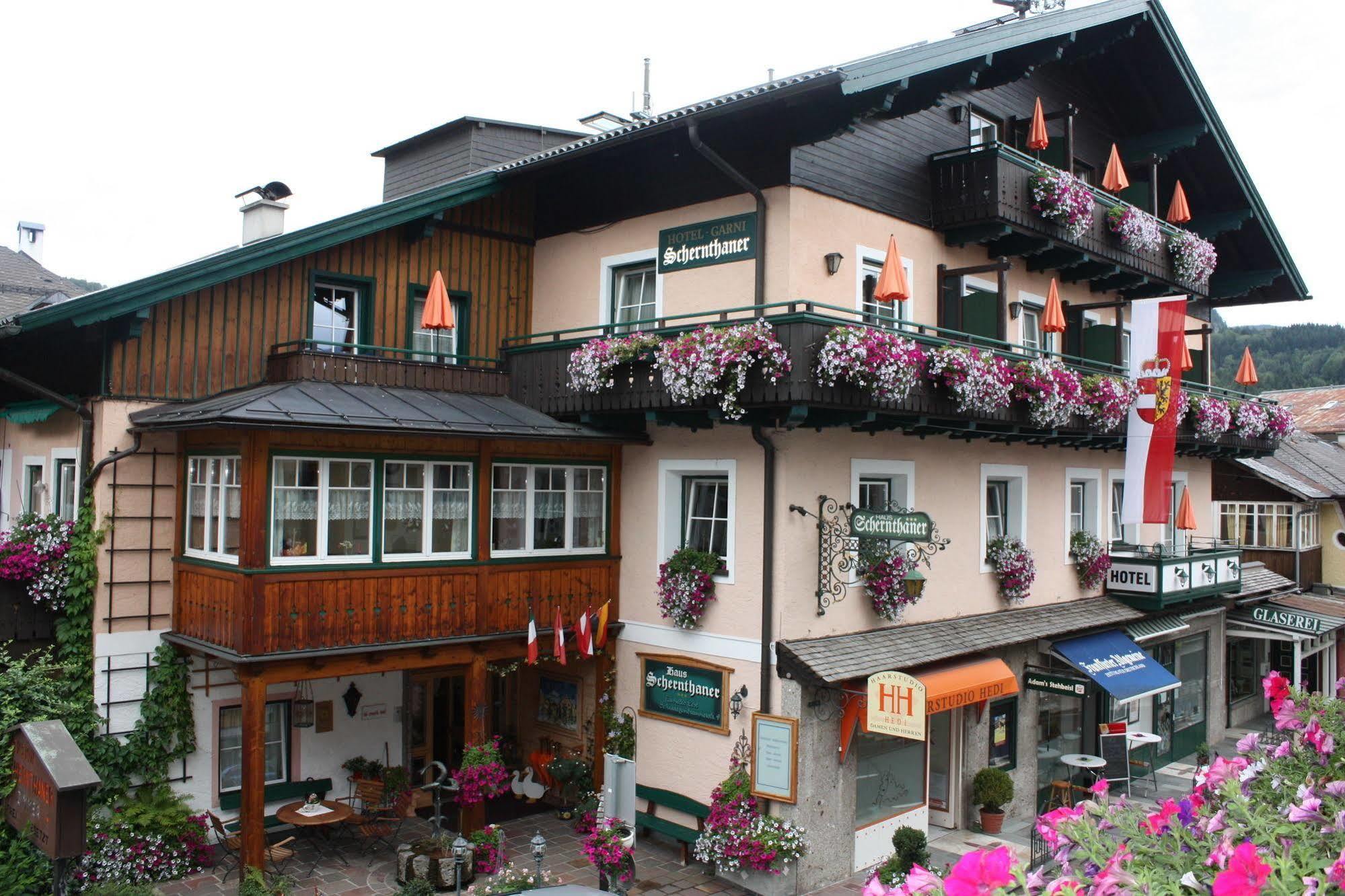Hotel-Garni Schernthaner Sankt Gilgen Dış mekan fotoğraf